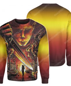 Michael myers horror movie for halloween night sweatshirt 1
