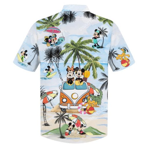 Mickey mouse and minnie mouse summer time hawaiian shirt 3(1) - Copy