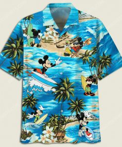Mickey mouse surfing summer time hawaiian shirt 2(1)