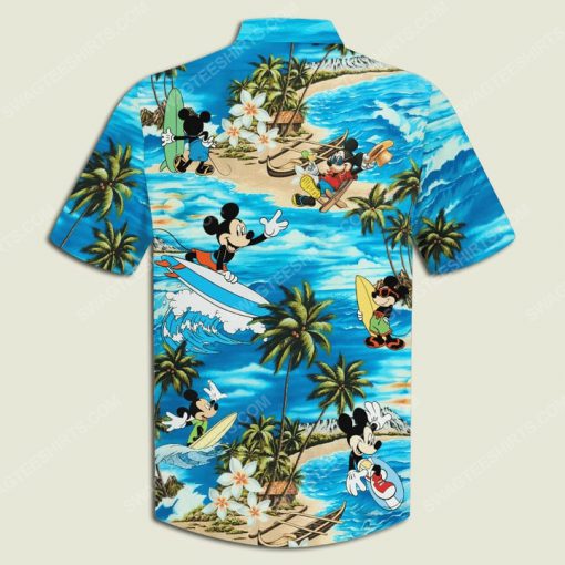 Mickey mouse surfing summer time hawaiian shirt 3(1)