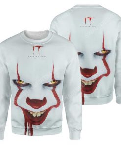 Pennywise the dancing clown it for halloween day sweatshirt 1