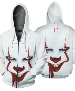 Pennywise the dancing clown it for halloween day zip hoodie 1