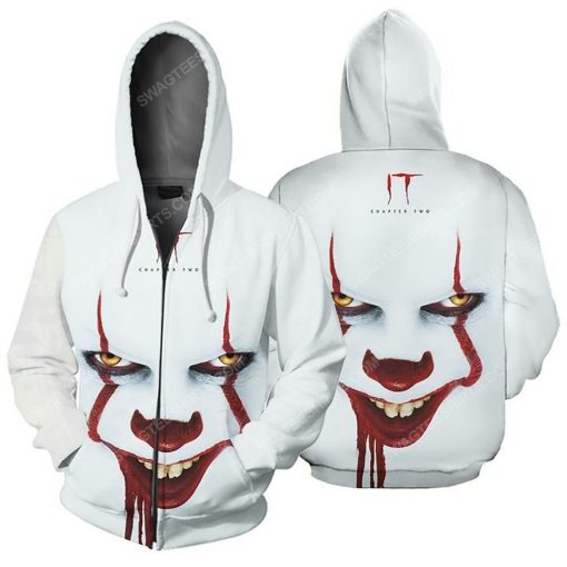 Pennywise the dancing clown it for halloween day zip hoodie 1