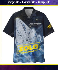 Solo a star wars story summer vacation hawaiian shirt