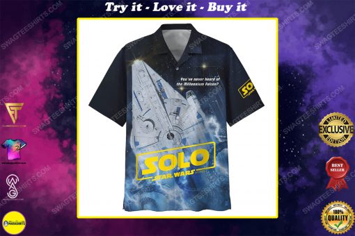 Solo a star wars story summer vacation hawaiian shirt