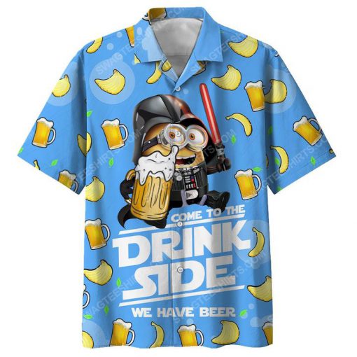 Star wars banana minions summer vacation hawaiian shirt 2(1) - Copy