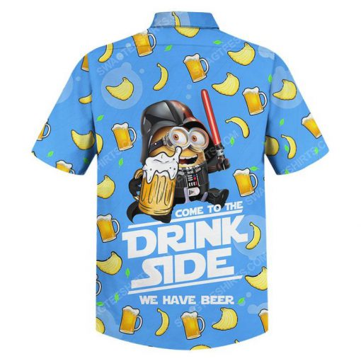 Star wars banana minions summer vacation hawaiian shirt 3(1)