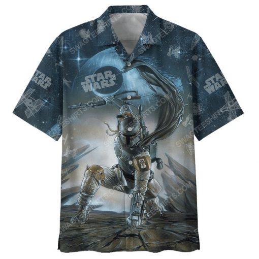 Star wars boba fett summer vacation hawaiian shirt 4(1)