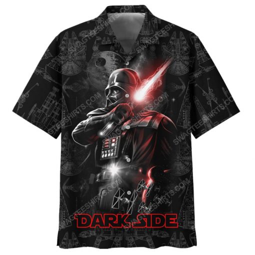 Star wars darth vader dark side summer vacation hawaiian shirt 2(1)