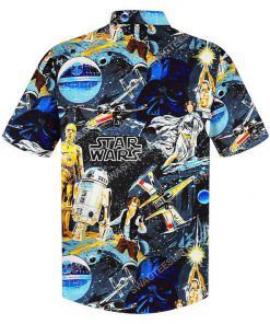 Star wars movie retro summer vacation hawaiian shirt 3(1)