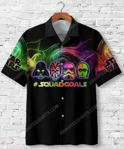 Star wars squad goals summer vacation hawaiian shirt 2(1) - Copy