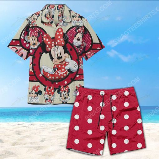 The minnie mouse summer vacation hawaiian shirt 2(1)