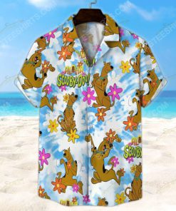 Tropical aloha scooby doo summer vacation hawaiian shirt 2(1)
