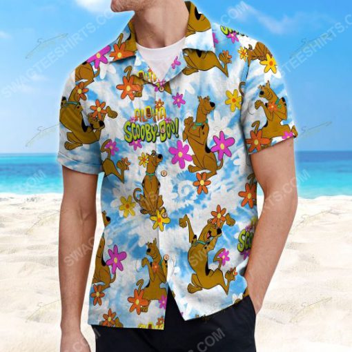 Tropical aloha scooby doo summer vacation hawaiian shirt 3(1)
