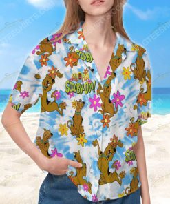 Tropical aloha scooby doo summer vacation hawaiian shirt 4(1)