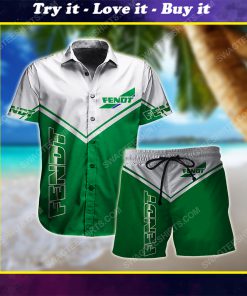 Tropical fendt summer vacation hawaiian shirt