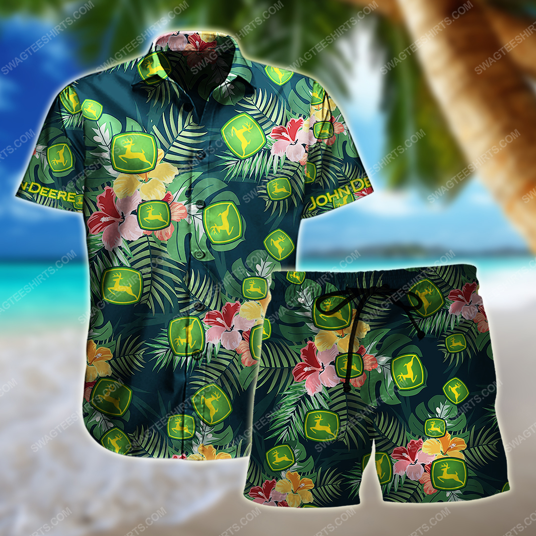 Tropical john deere summer vacation hawaiian shirt 2(1) - Copy
