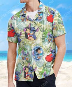 Tropical lilo and stitch summer vacation hawaiian shirt 2(1)