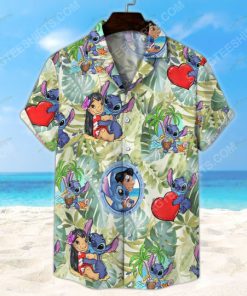 Tropical lilo and stitch summer vacation hawaiian shirt 4(1)