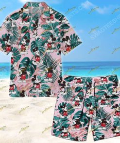 Tropical mickey mouse summer vacation beach short 1