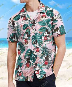 Tropical mickey mouse summer vacation hawaiian shirt 4(1)