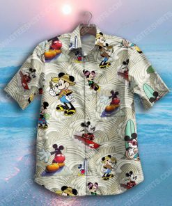 Tropical mickey mouse surfing summer vacation hawaiian shirt 2(2) - Copy