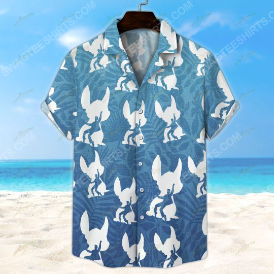 Tropical stitch surfing summer vacation hawaiian shirt 3(1)