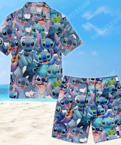 Tropical stitch walt disney summer vacation beach short 1