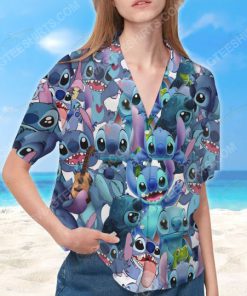 Tropical stitch walt disney summer vacation hawaiian shirt 2(1)