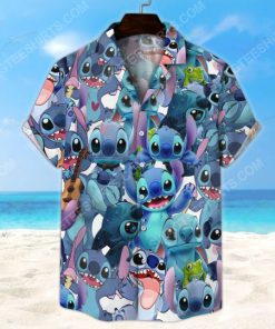Tropical stitch walt disney summer vacation hawaiian shirt 3(1)