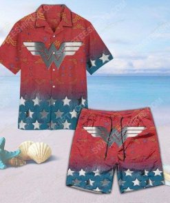 Tropical wonder woman summer vacation hawaiian shirt 2(1)