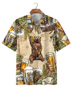 bear and beer summer party all over print hawaiian shirt 3(1)
