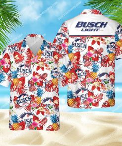 busch light apple beer summer tropical all over print hawaiian shirt 1 - Copy