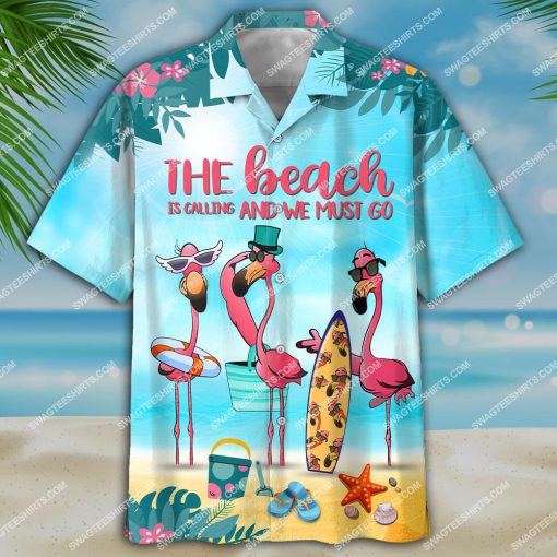[High quality] flamingo the beach is calling and we must go all over ...