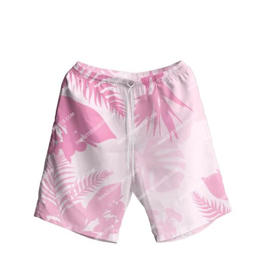 friendship flamingos beer party all over print shorts 1