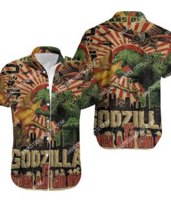 godzilla vs mothra and ghidorah movie all over print hawaiian shirt 1 - Copy (2)