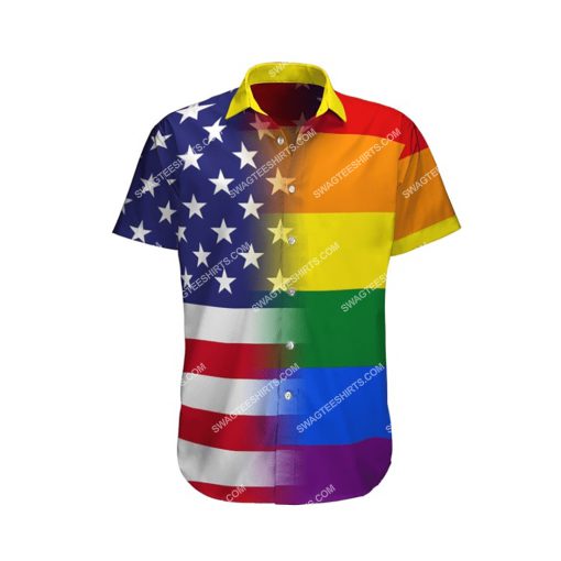 lgbt pride the rainbow flag all over print hawaiian shirt 2(1)