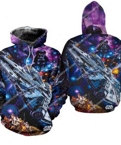 spaceship star wars movie all over print hoodie 1