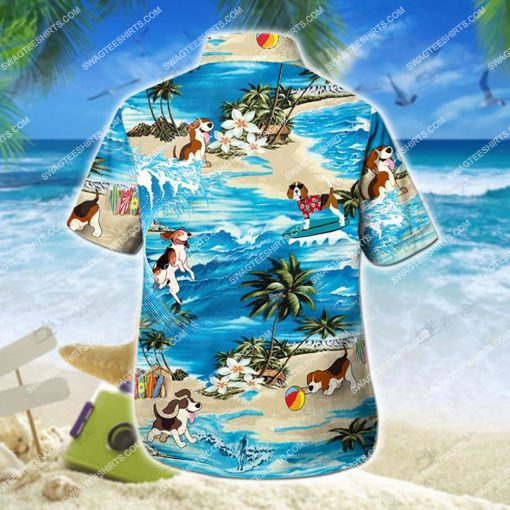 surfing beagle dog lover all over print hawaiian shirt 4(1)