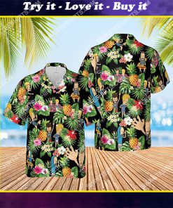 the beavis and butt-head tv show summer party all over print hawaiian shirt