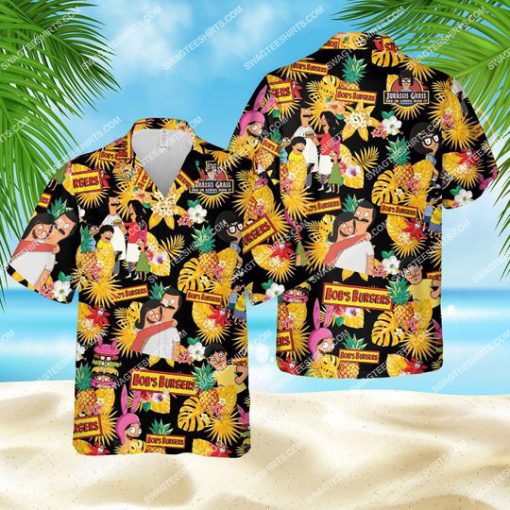 the bob's burgers tv show summer party all over print hawaiian shirt 1 - Copy