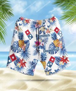 the domino's pizza all over print hawaiian shorts 1