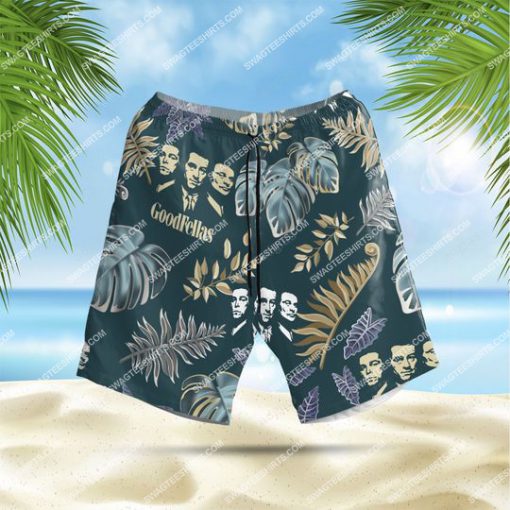 the goodfellas movie vintage all over print hawaiian shorts 1