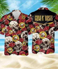 the guns n' roses band all over print hawaiian shirt 1 - Copy