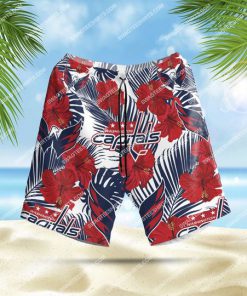 the washington capitals hockey all over print hawaiian shorts 1 - Copy
