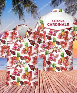 tropical arizona cardinals football all over print hawaiian shirt 1 - Copy