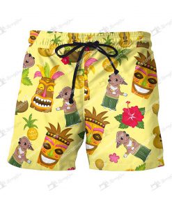 tropical chihuahua dog lover all over print shorts 1