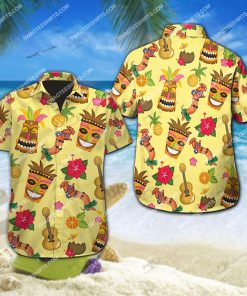 tropical dachshund dog lover all over print hawaiian shirt 4(1)