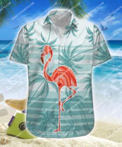 tropical flamingo and palm tree all over print hawaiian shirt 3(1)