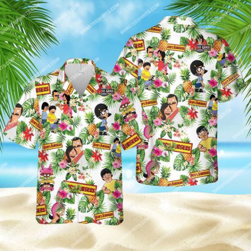 tropical fruit bob's burgers tv show all over print hawaiian shirt 1 - Copy